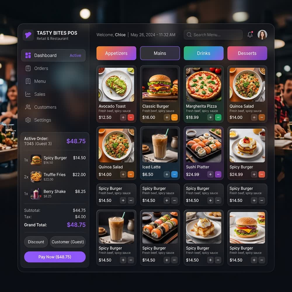 Cashier Dashboard